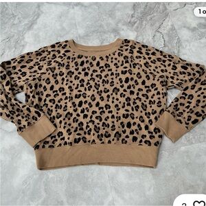 Leopard Print Women's Sweater